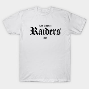 Las Vegas Raiders 2024 Gothic T-Shirt